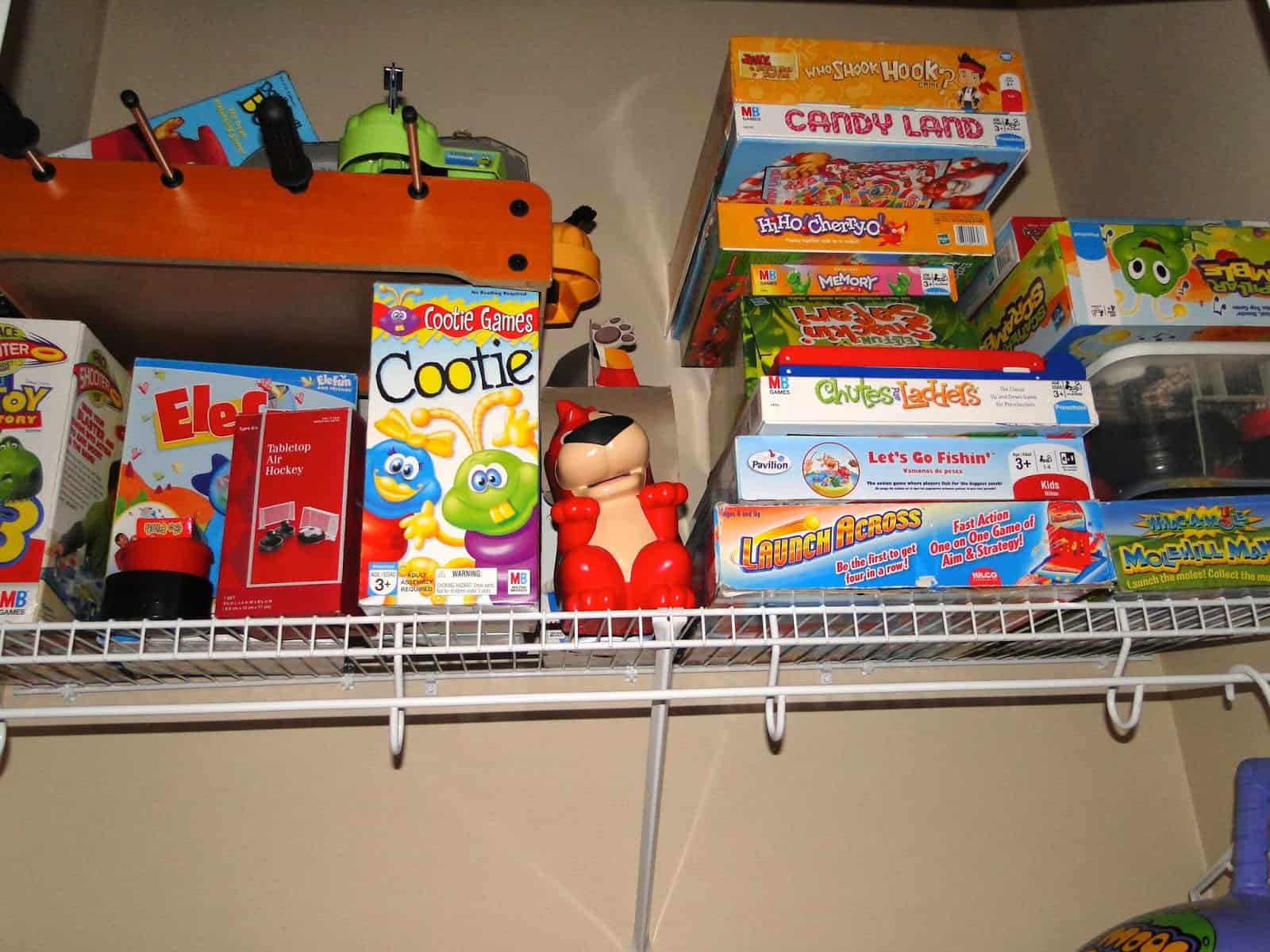 how to organize toys