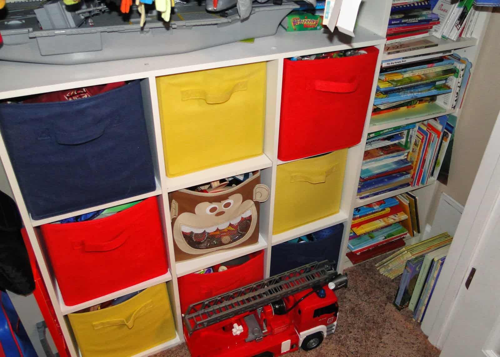 how to organize toys