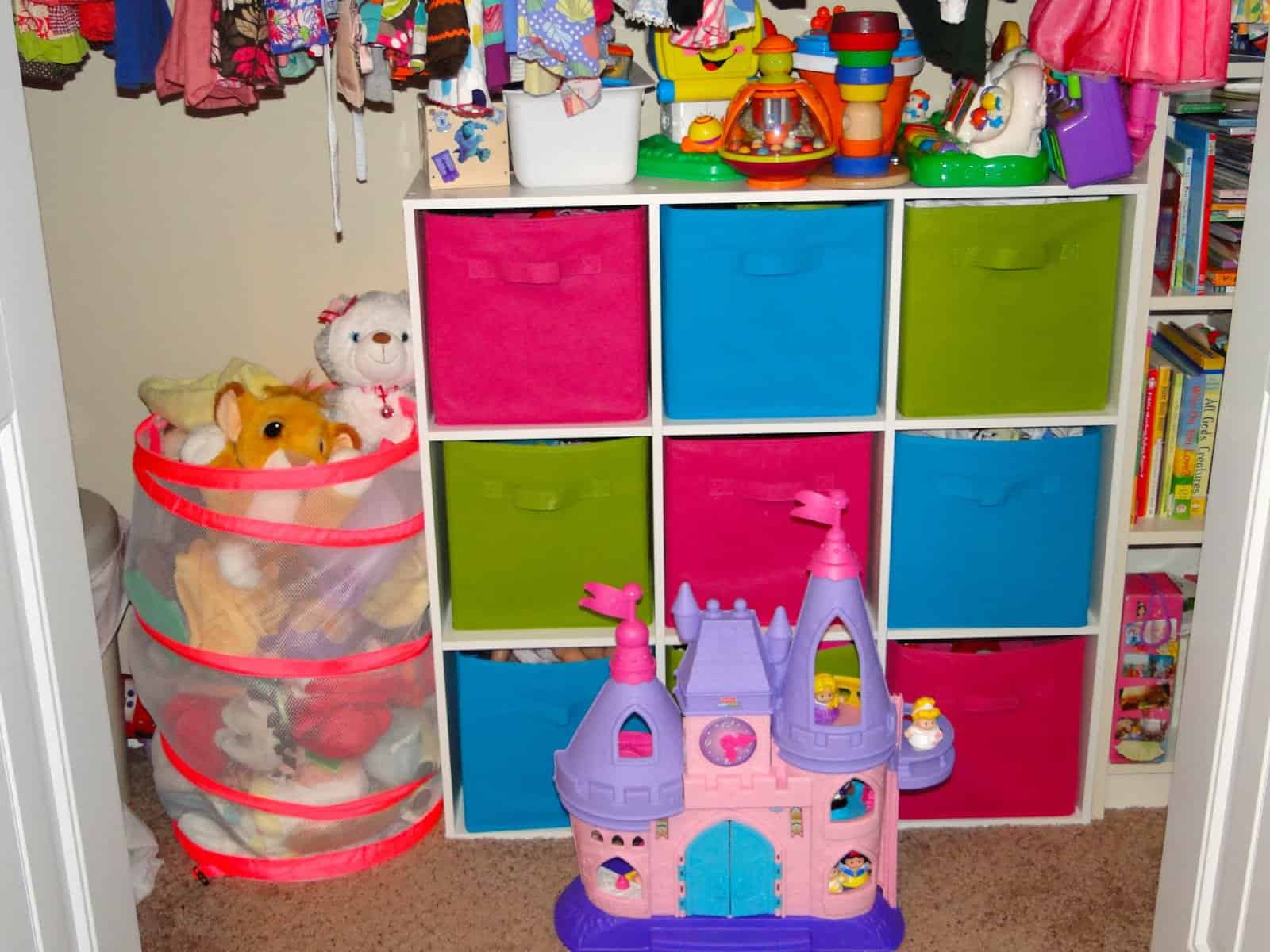 how to organize toys