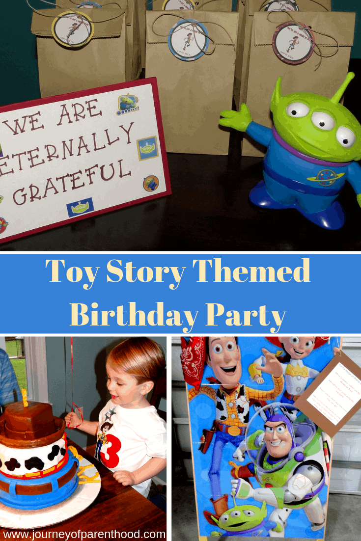 kids birthday party ideas toy story theme