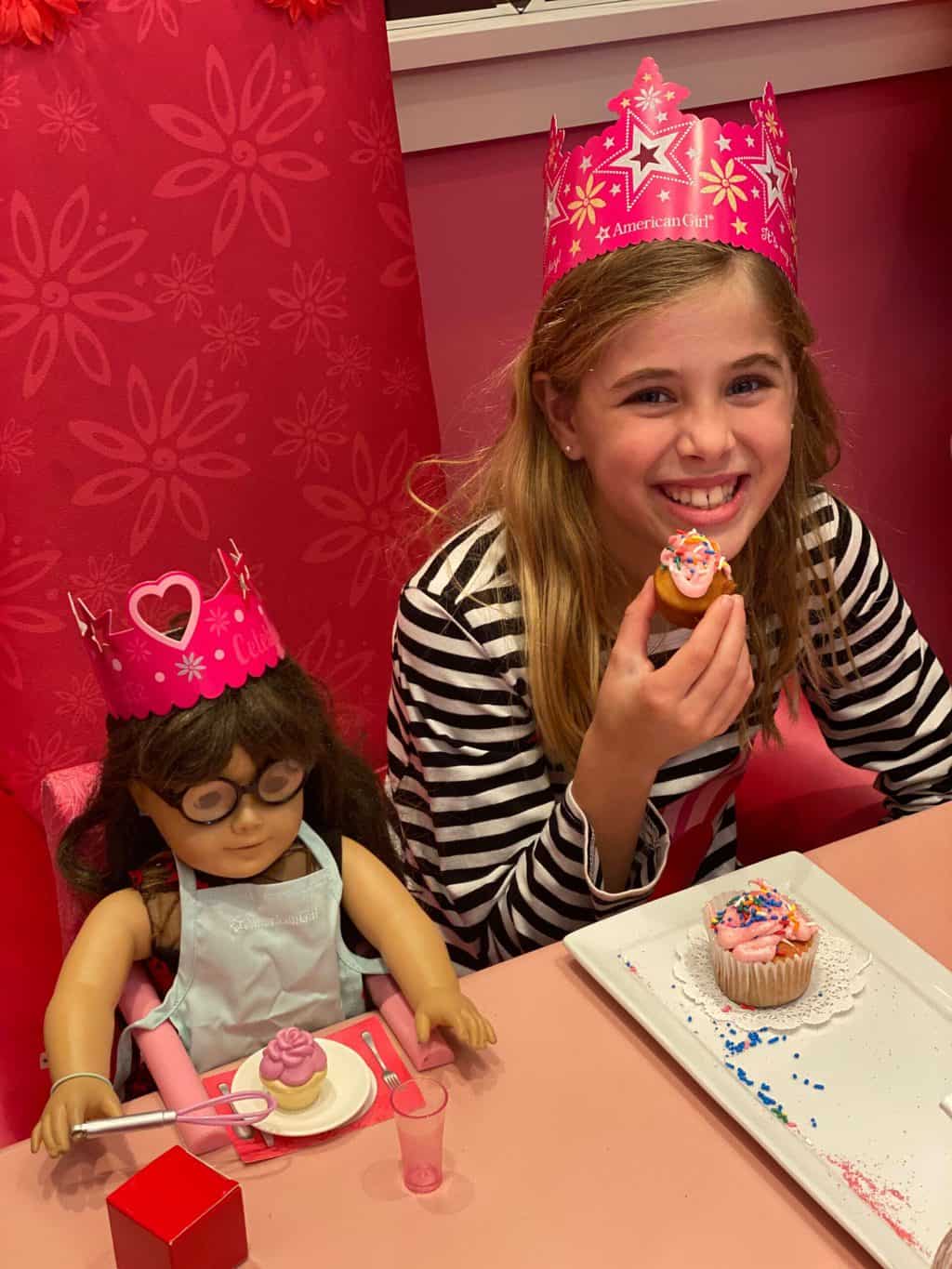 kids birthday party ideas american girl doll store theme