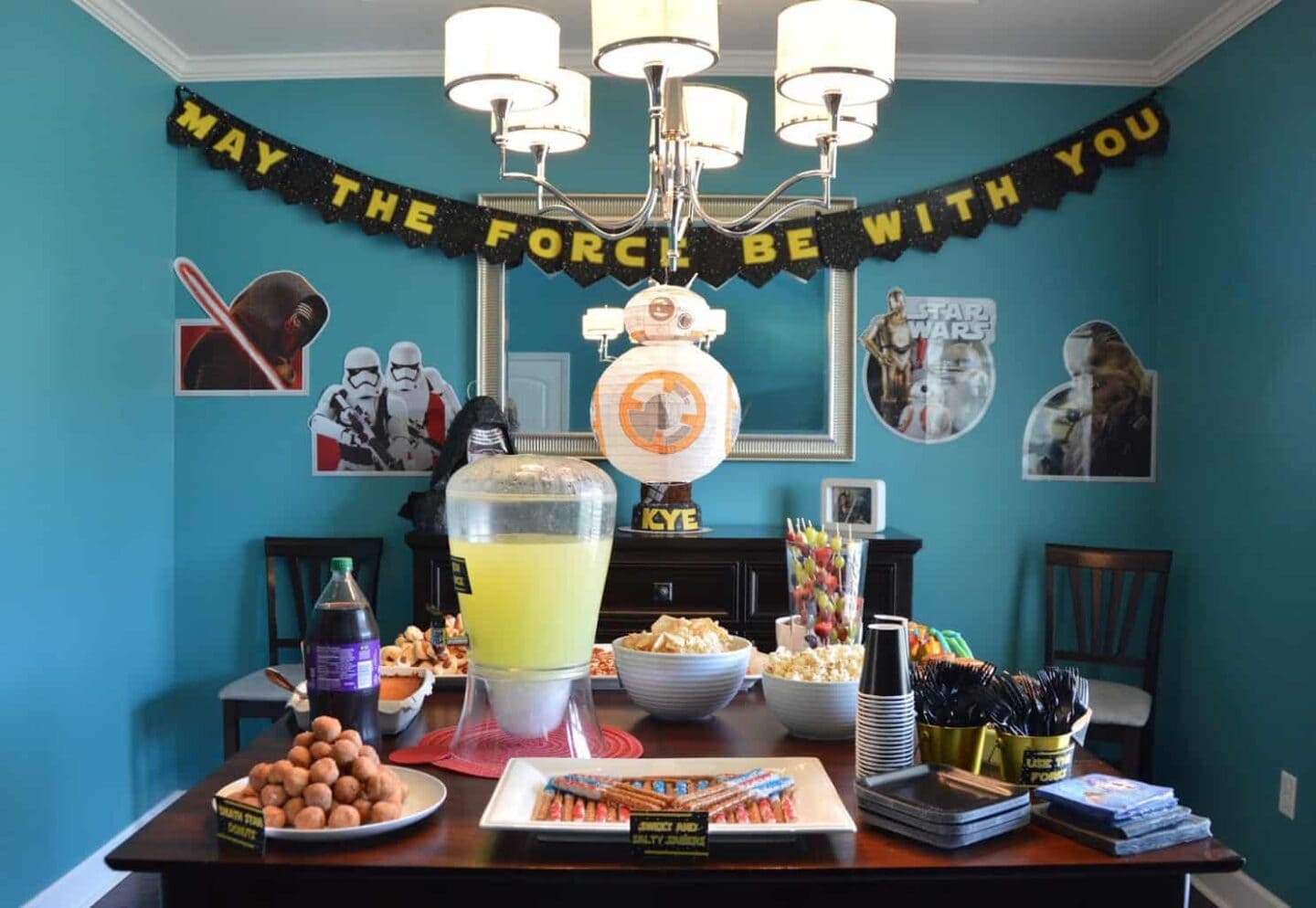 kids birthday party ideas star wars theme