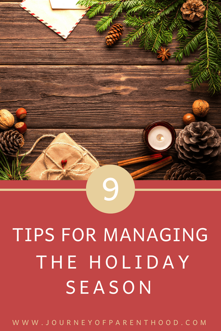 9 tips for managing the holiday season