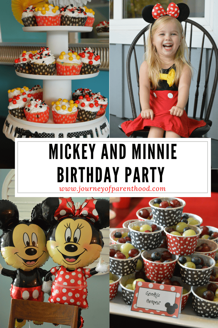 mickey and minnie birthday party