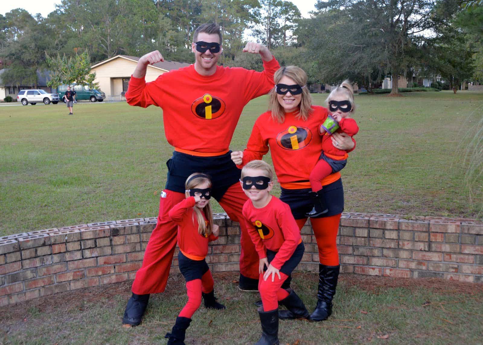 incredibles family halloween costumes