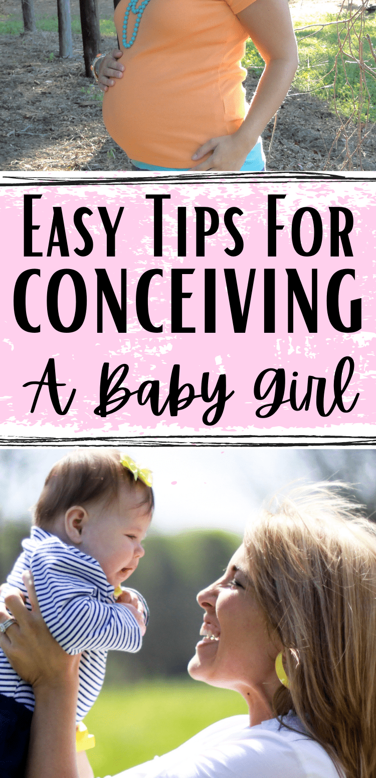 Trying to conceive a girl? Here are some easy, natural tips and tricks when trying to conceive that increase your chances of having a girl!