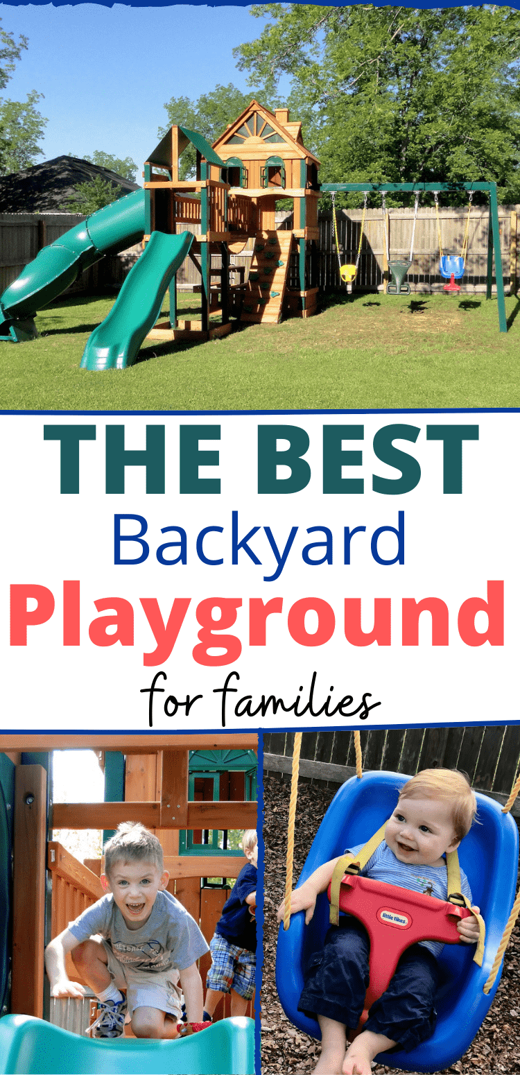 Looking for the best backyard playground? Check out these high-quality, long-lasting play set options! Backyard fun for the whole family!