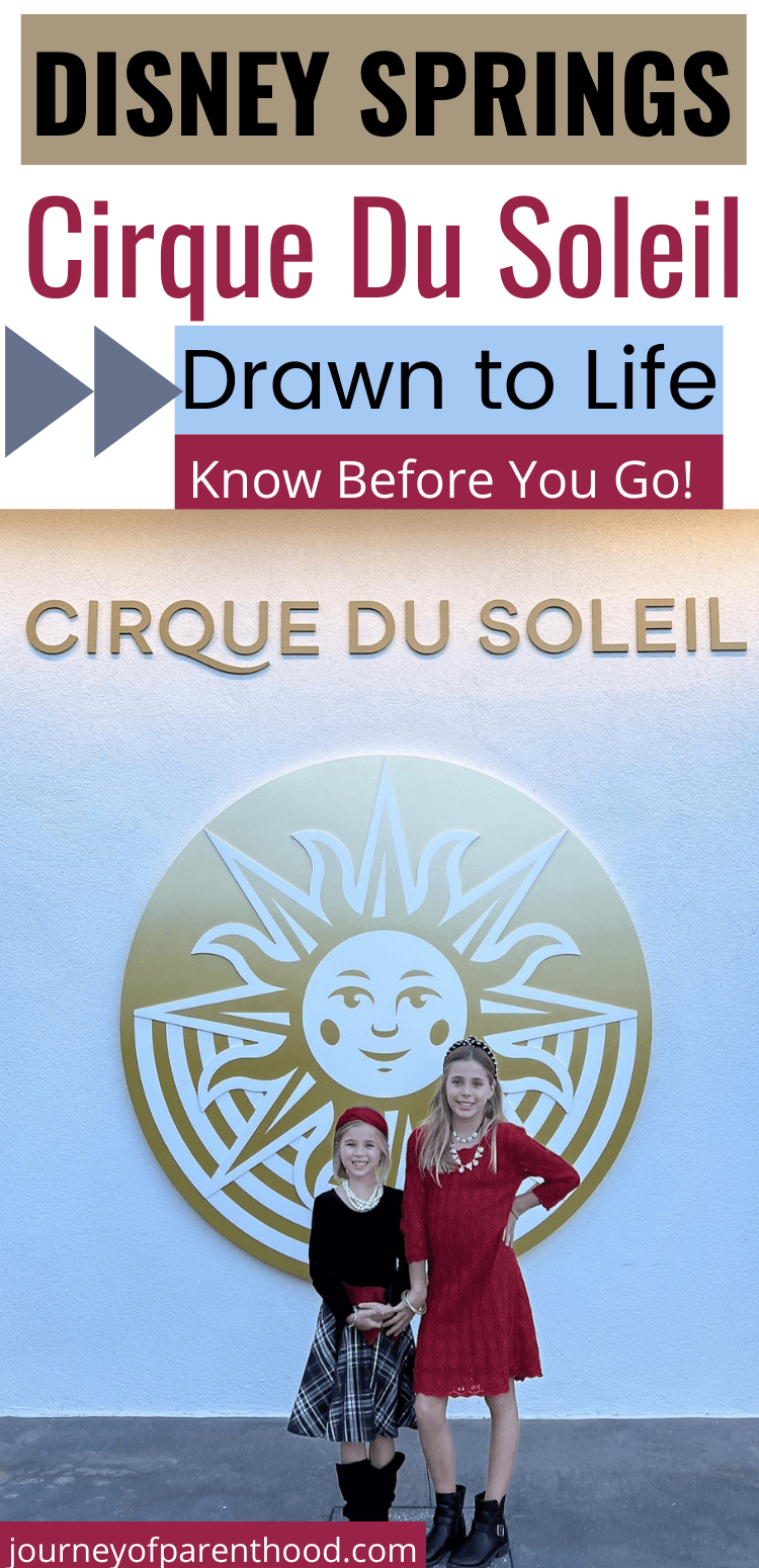 Cirque Du Soleil Disney Springs - What to Know Before You Go to Cirque Du Soleil Drawn to Life with Kids at Disney World