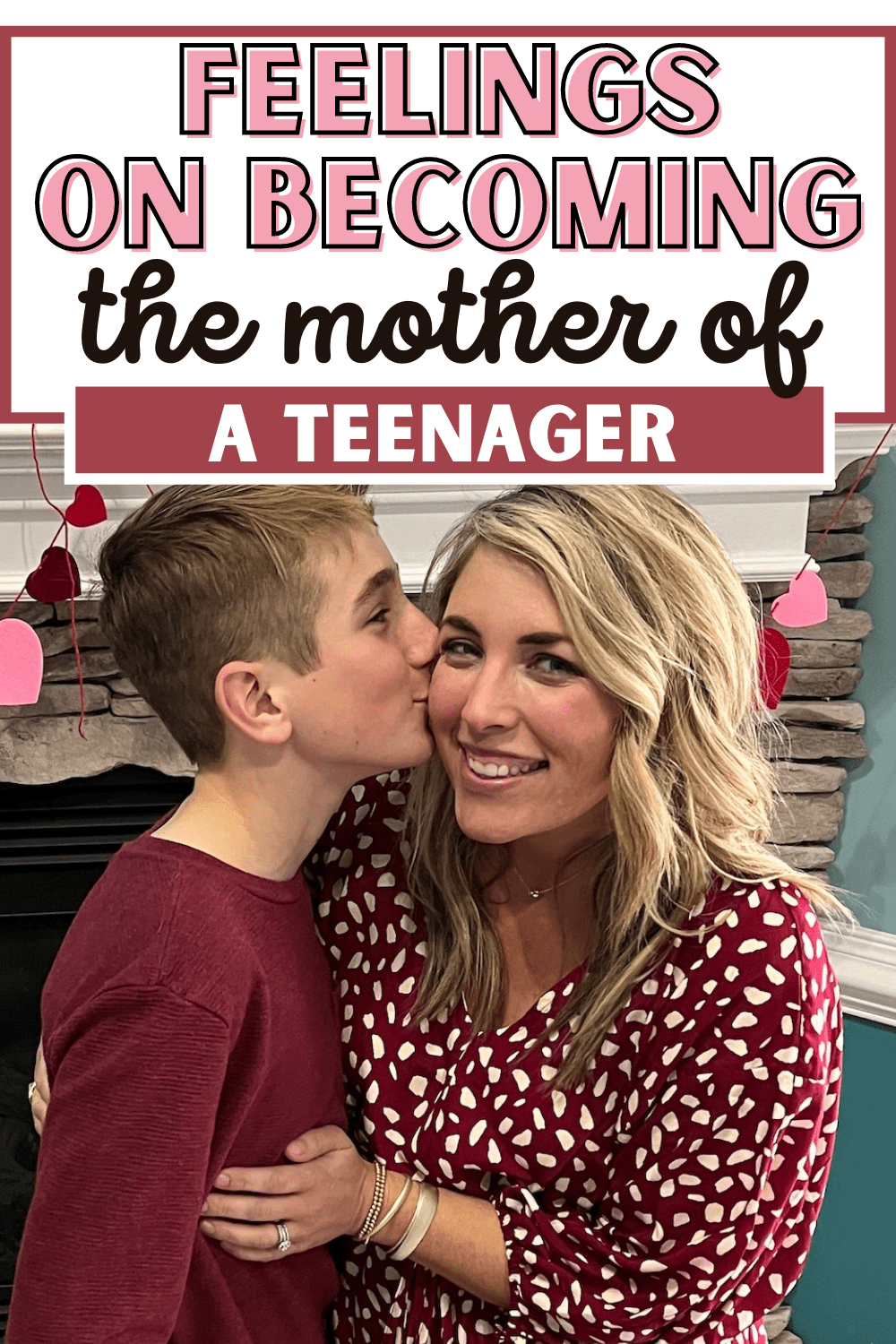 Entering the teenage years as a mom - thoughts and feelings as a parent having a child become a teen