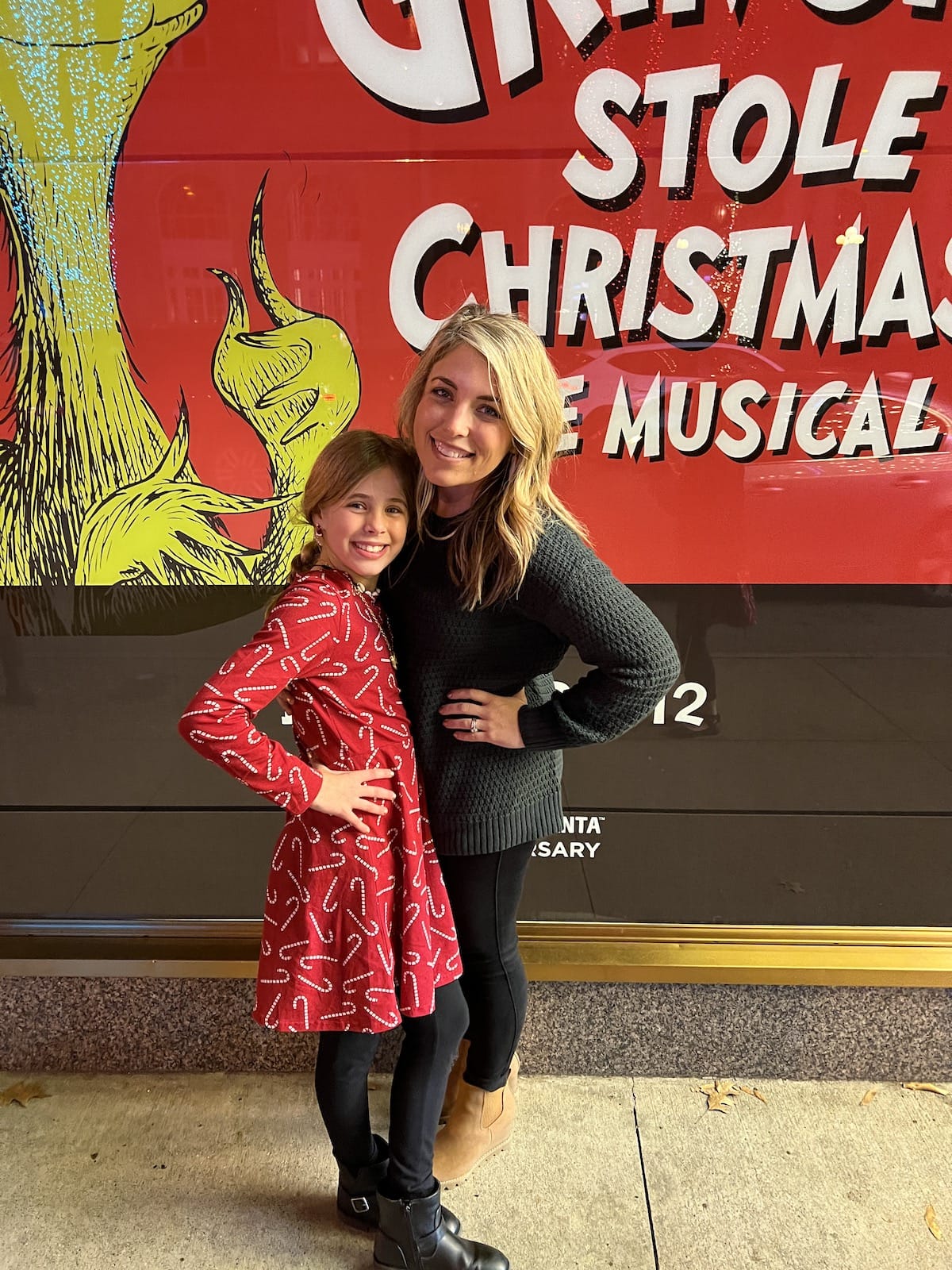 Dr. Seuss How the Grinch Stole Christmas The Musical What to Expect at the holiday festive show! Our girl's night in Atlanta