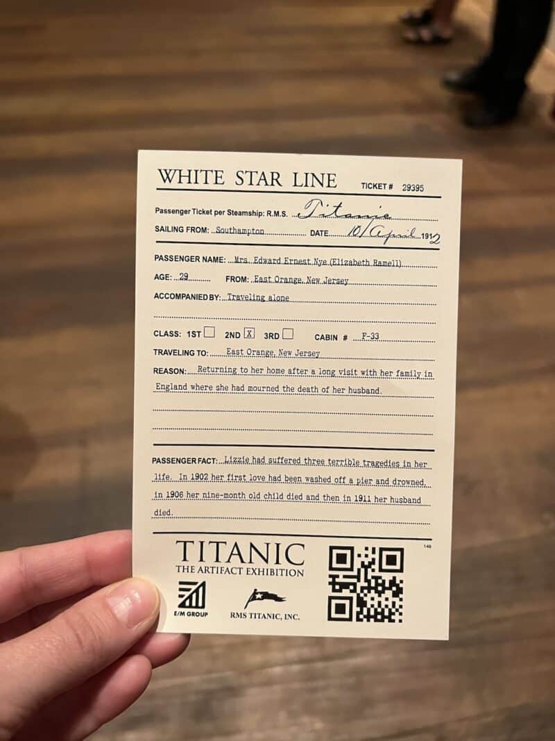 Titanic Artifact Exhibition Orlando: The Titanic Museum in Orlando Fl