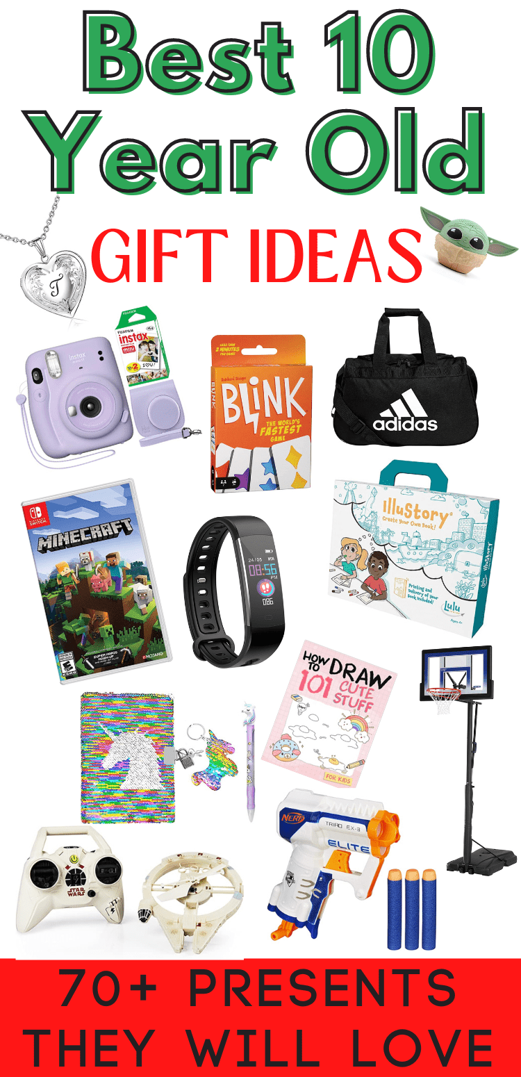 Check out this gift guide of the best gift ideas for 10 year olds! Amazing presents for ten year old girls, boys, and any kid! Including best christmas gifts for 10 year old boy 
