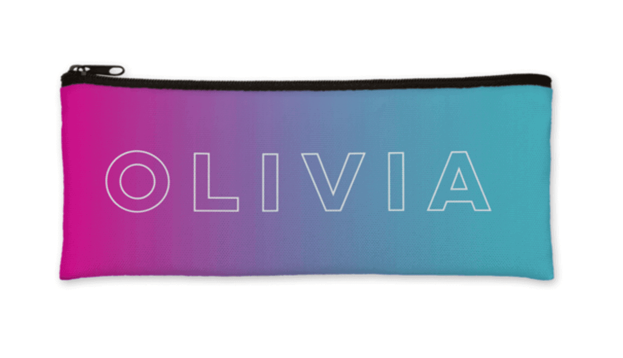 christmas gift ideas for the kid who has everything personalized pencil bag