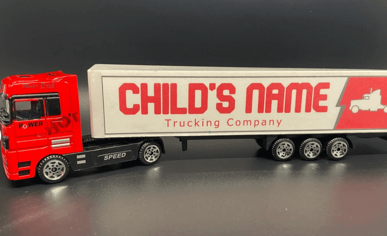 christmas gift ideas for the kid who has everything wooden truck personalized