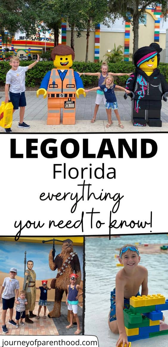 Everything you need to know when planning a family vacation to Orlando, Florida and planning to visit Legoland Florida. Skip Disney and Universal and give Lego Land a try while in FL! SUCH a fun theme park for families, follow these tips for the best experience for your kids at legoland!