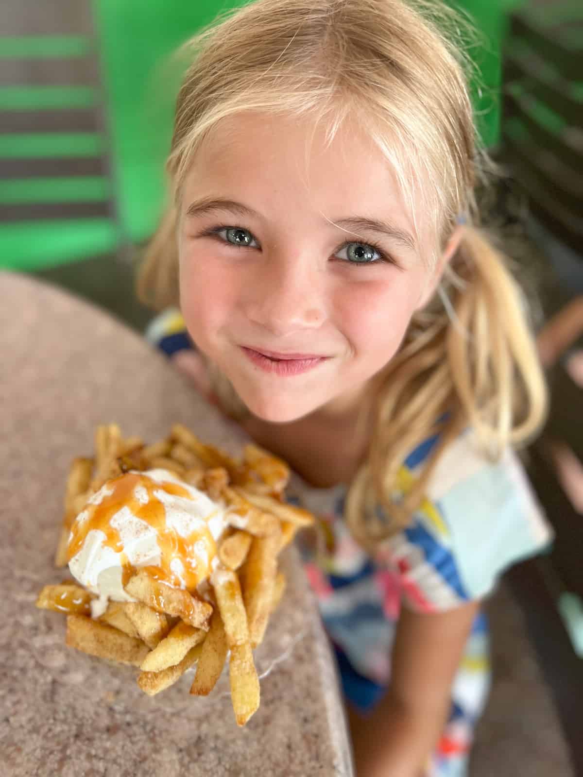 legoland florida apple fries sundae