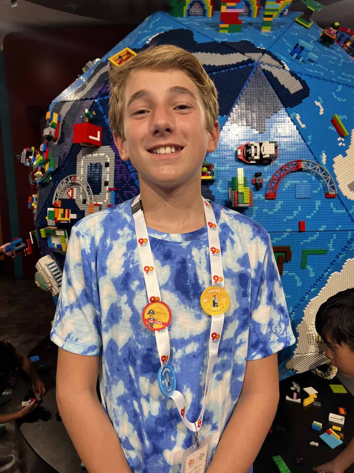 earn buttons and lanyards for free at legoland florida