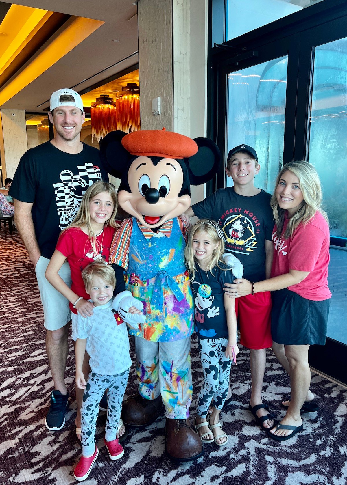 A family review of Topolino's Character Breakfast at Disney World and how to get a reservation at Topolino's Terrace Character Breakfast!