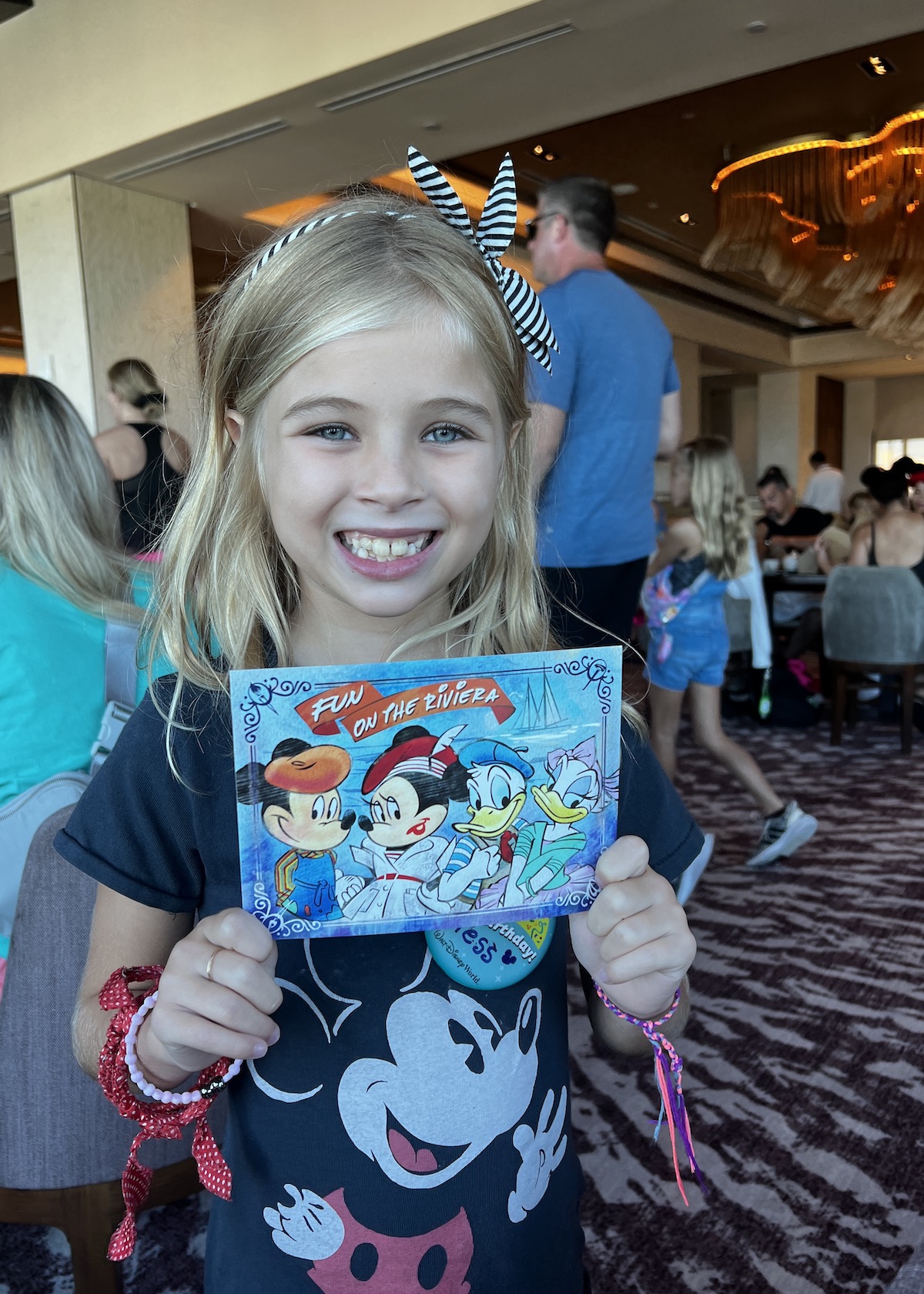 character signatures at topolino's terrace at disney's riveria resort