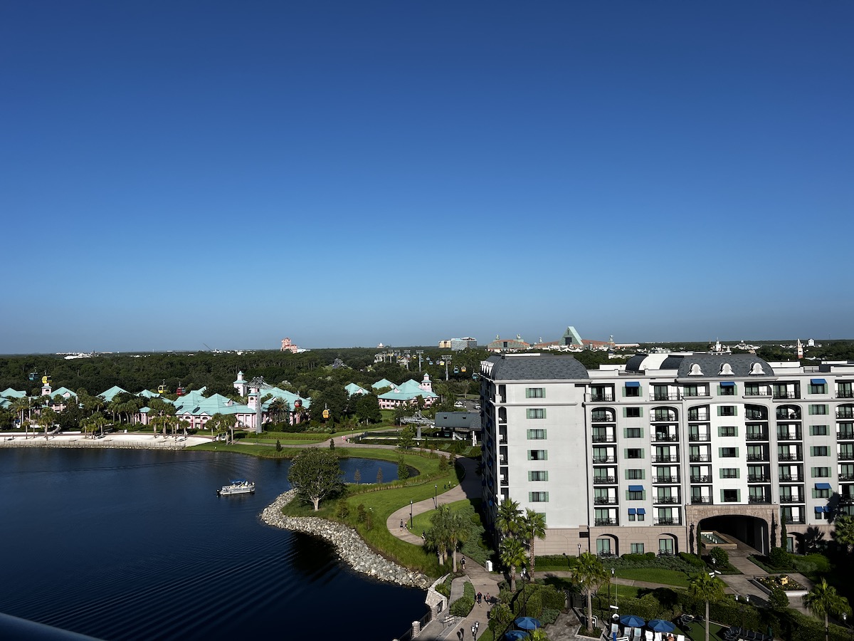 views from disney's riveria resort rooftop topolino's terrace restaurant