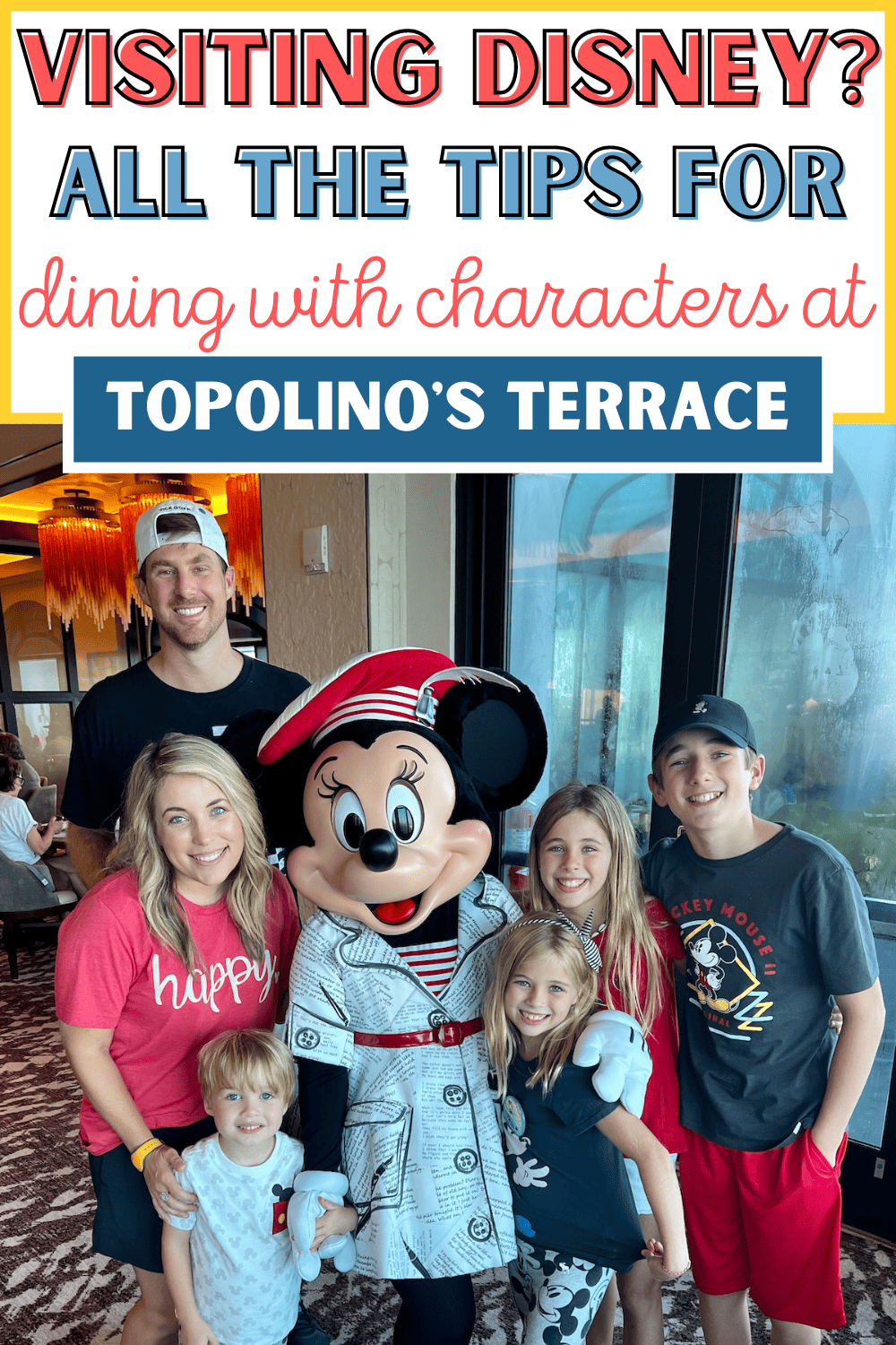 A family review of Topolino's Character Breakfast at Disney World and how to get a reservation at Topolino's Terrace Character Breakfast!