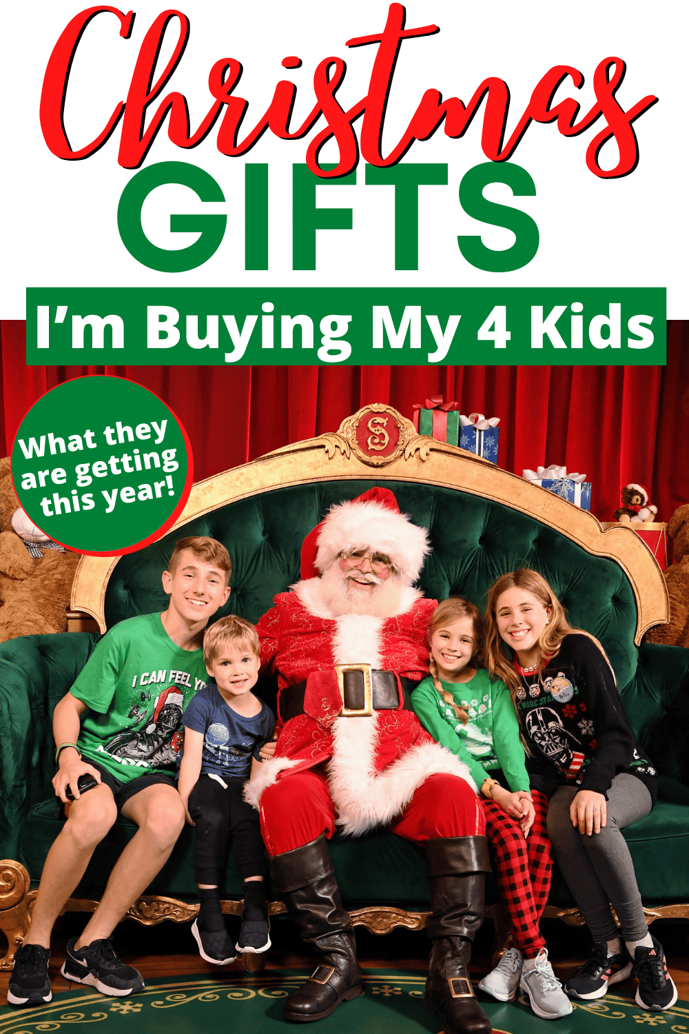 what i'm buying for my four kids for christmas - christmas gift ideas for kids 