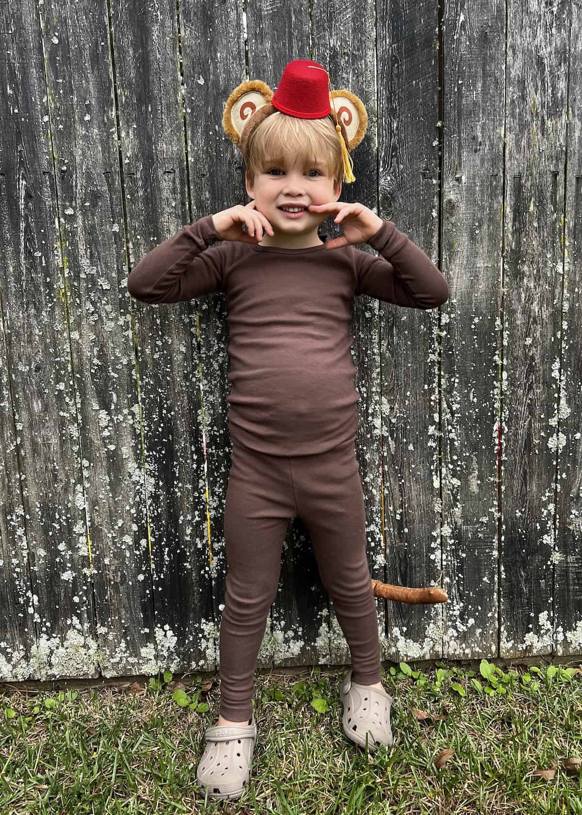 family aladdin costumes - abu the monkey 