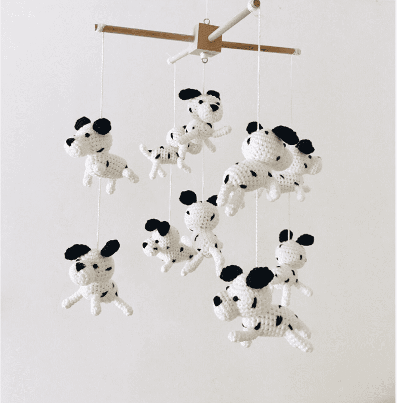 101 dalmations themed nursery for disney baby boy 