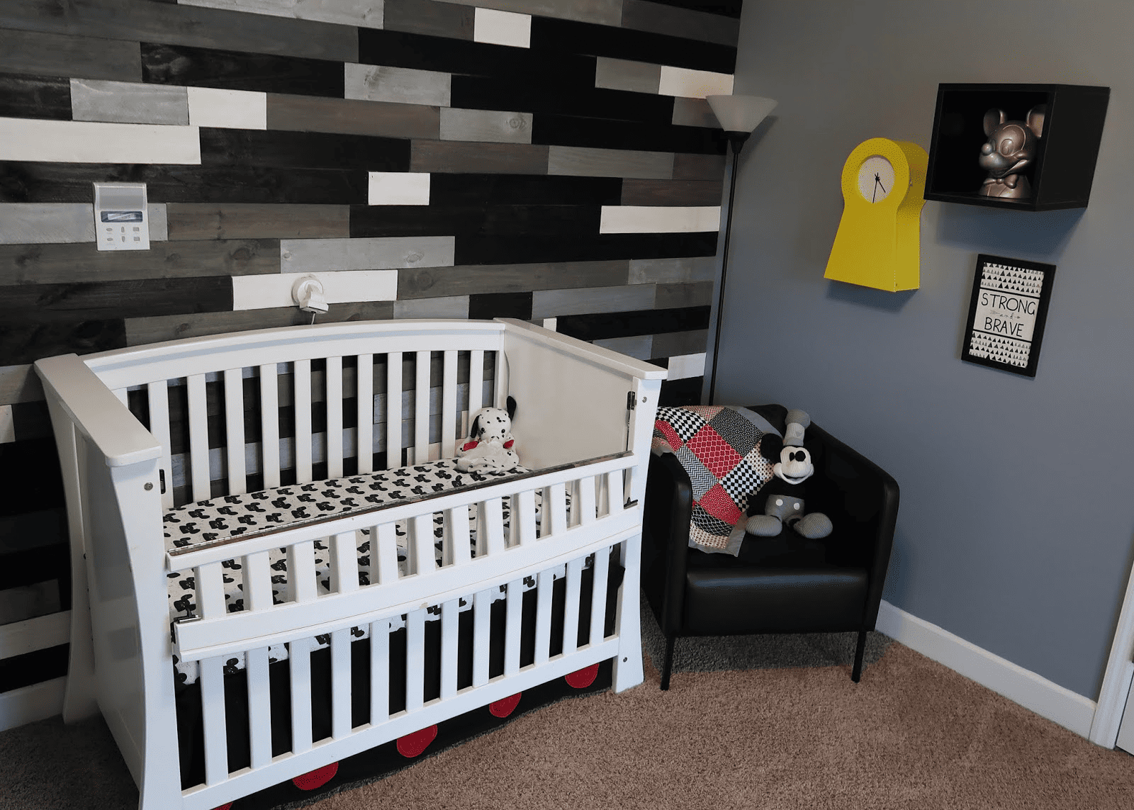 mickey mouse themed nursery ideas 