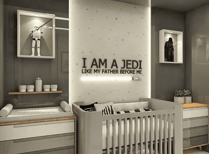 star wars themed nursery 