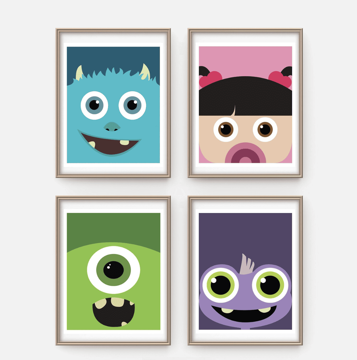 baby room idea - monster themed nursery 