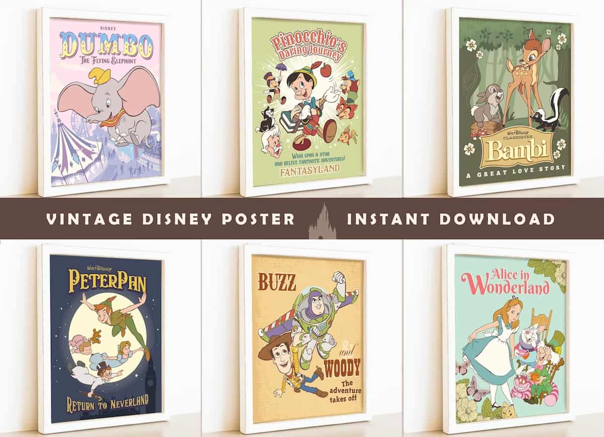 vintage disney nursery ideas