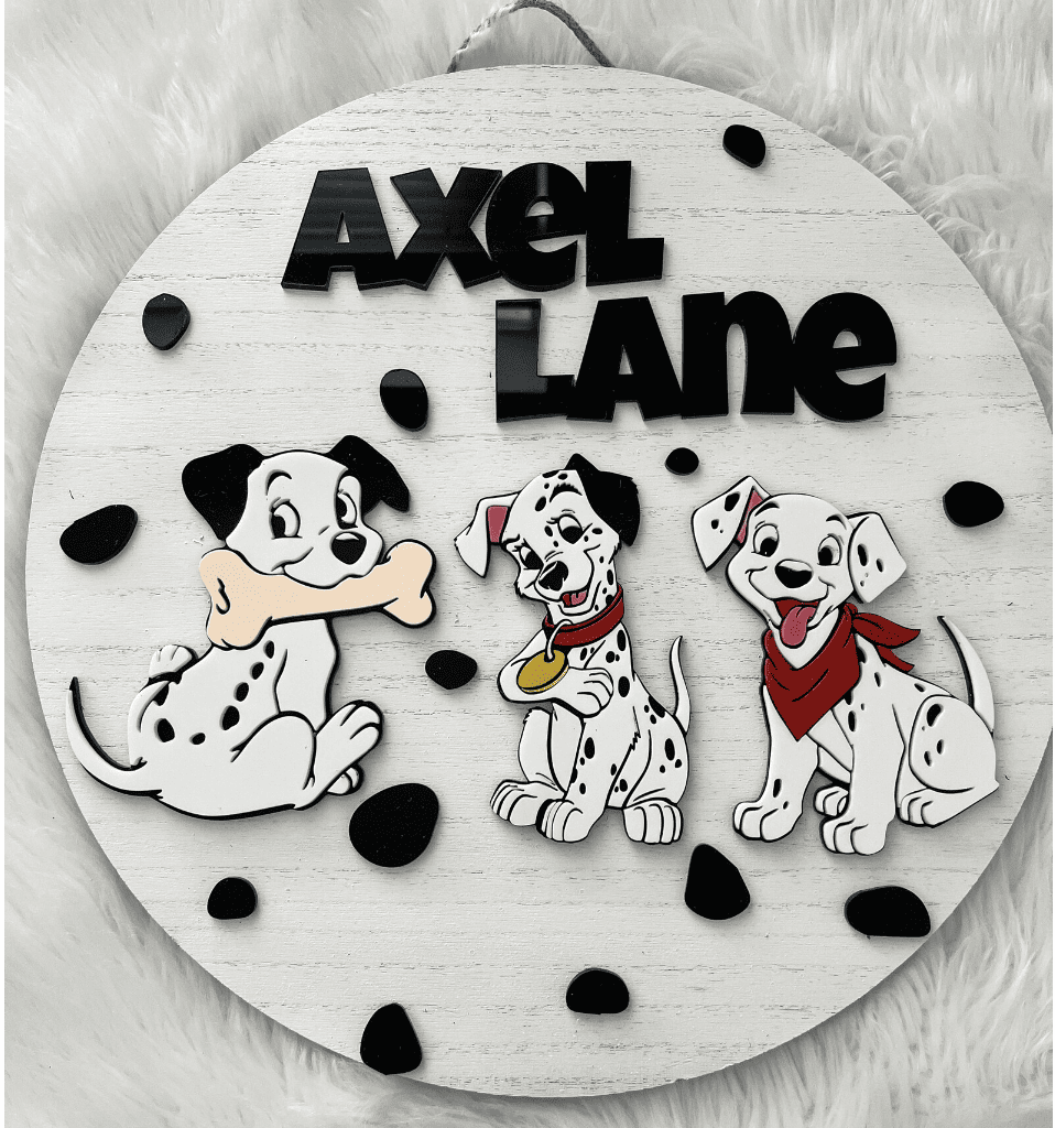 101 dalmations themed nursery for disney baby boy 