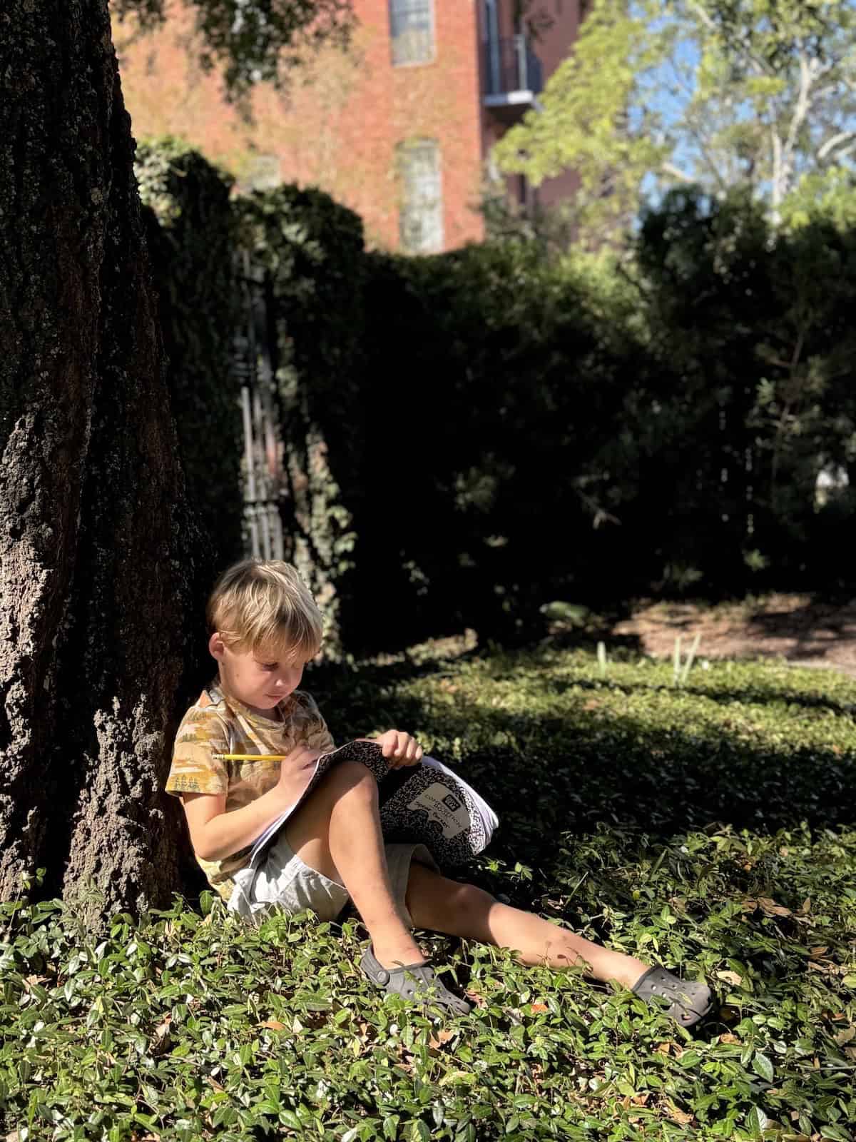 how to maintain structure while traveling with kids