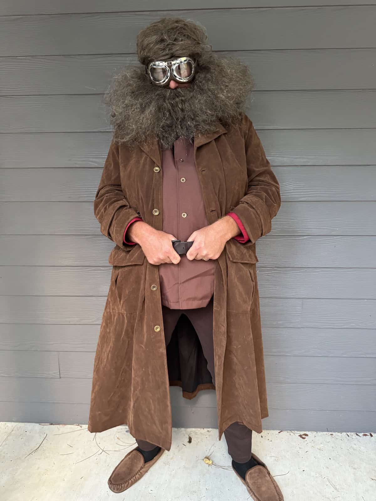 harry potter hagrid halloween costume